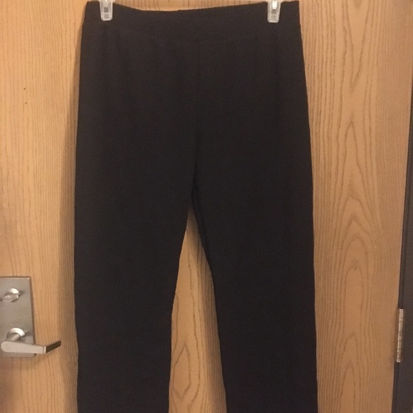 HANES black petite jogging pants size medium A-14 - Picture 1 of 3